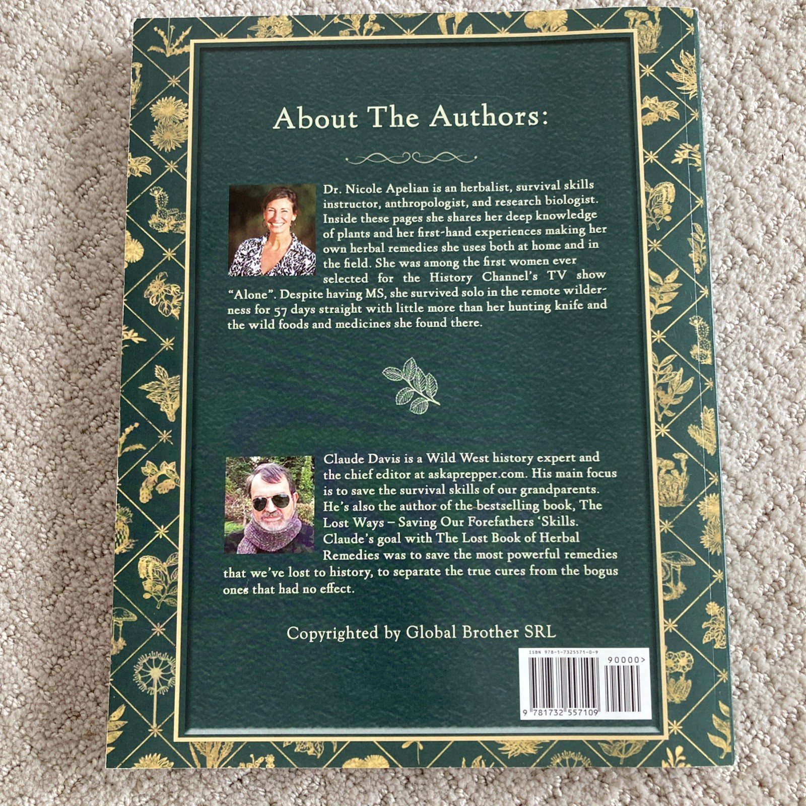 The Lost Book of Herbal Remedies: Healing Powers of Plants, Alternative Medicine