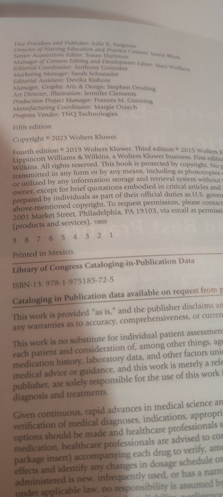 Evidence-Based Practice in Nursing and Healthcare 5th ed. book 2023