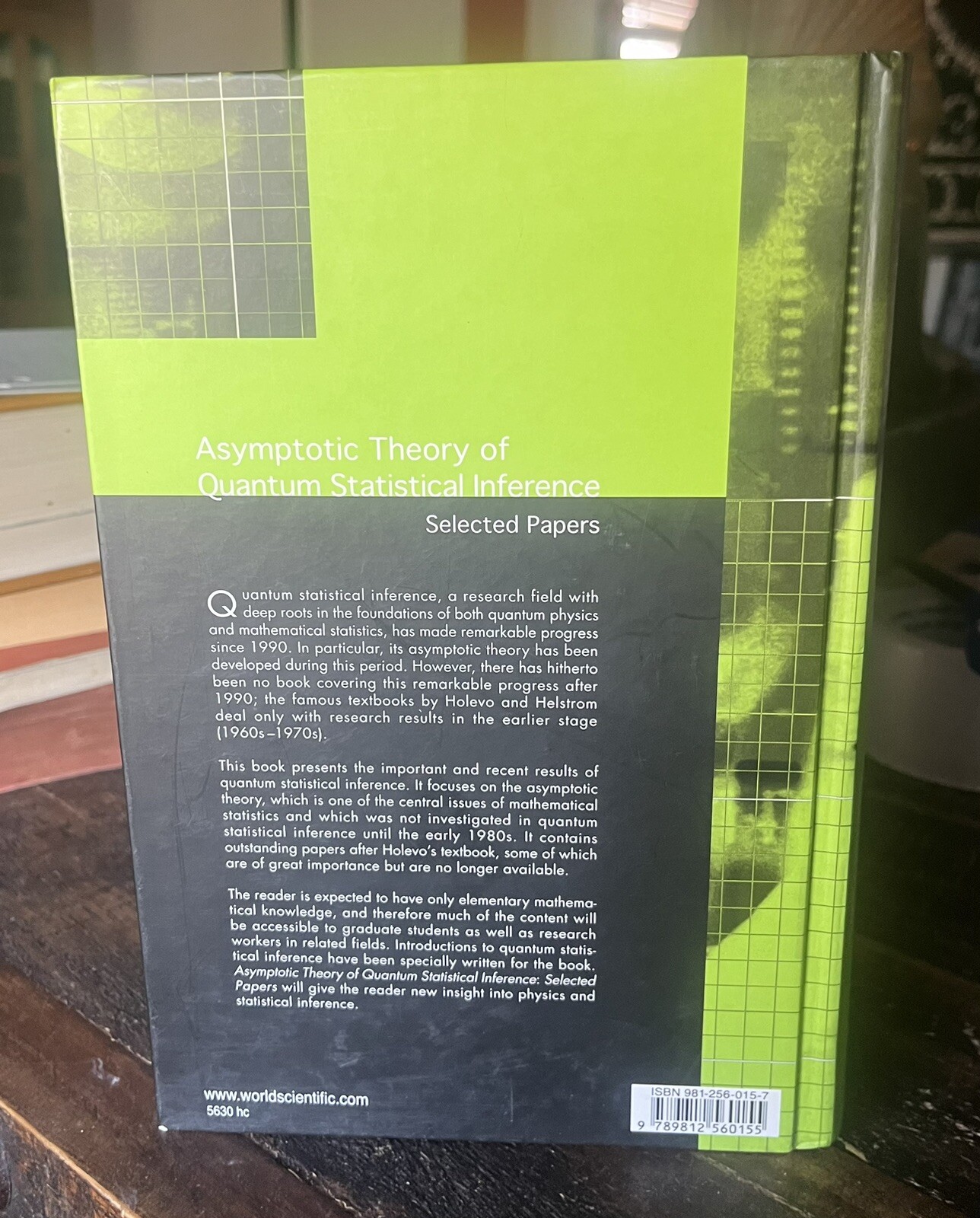 Asymptotic Theory of Quantum Statistical Inference Mathematics Physics Book
