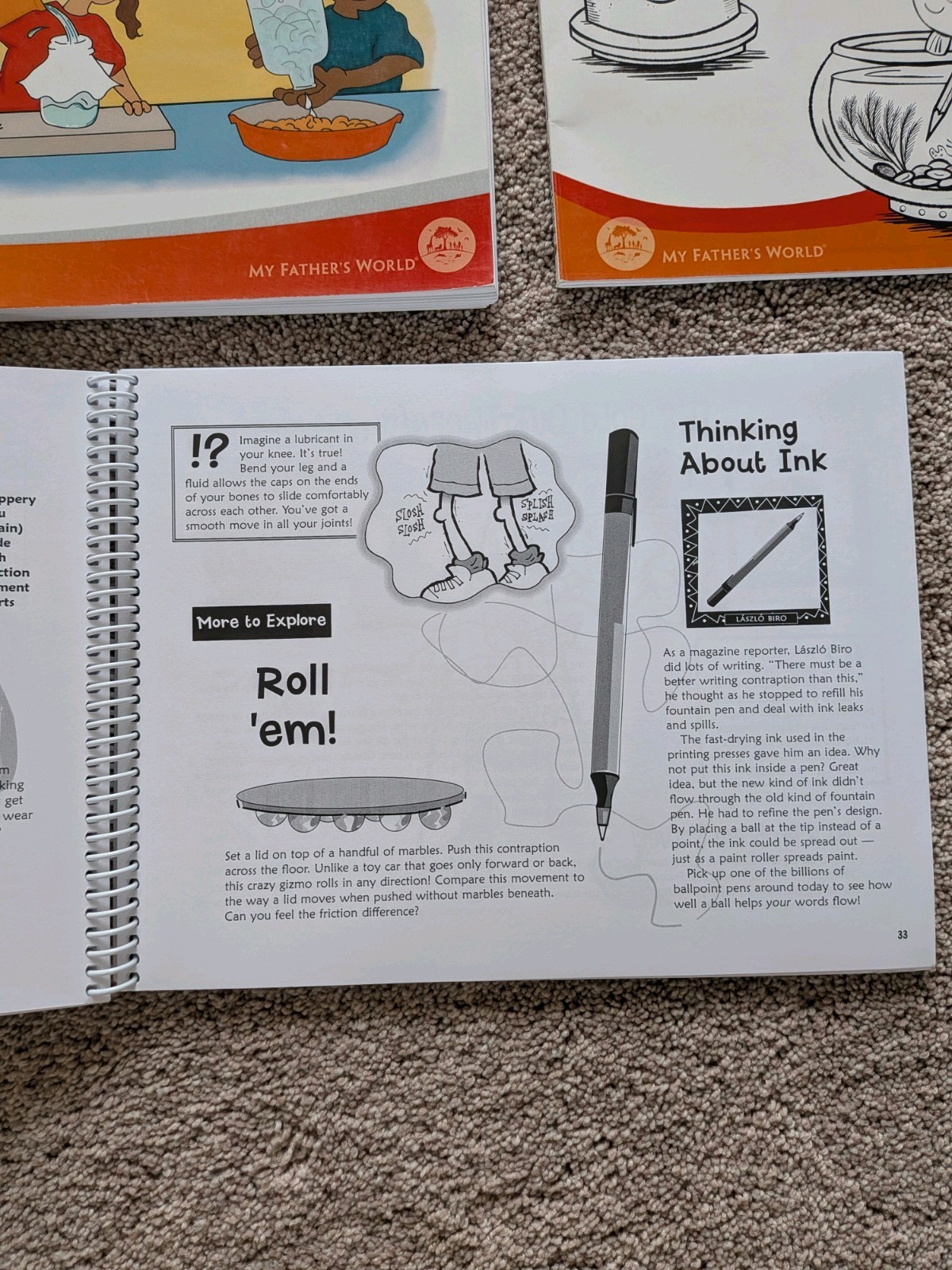 My Father’s World Kitchen Chemistry Inventors Workshop, And I Can Draw